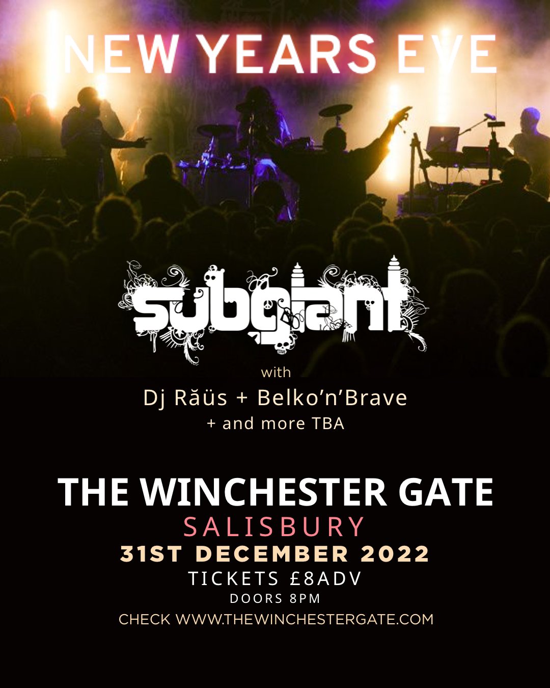 NEW YEARS EVE PARTY! - Feat. SUBGIANT