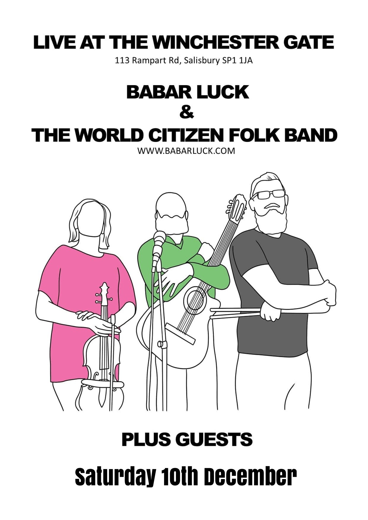 The Babar Luck + World Citizen Folk Band
