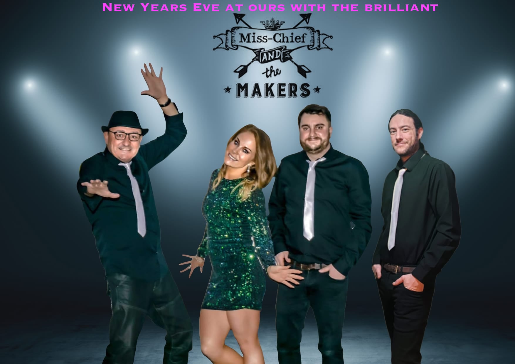New Years Eve with Miss Chief and the Makers