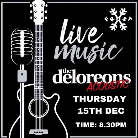 FROST at Christmas: THE DELOREONS ACOUSTIC