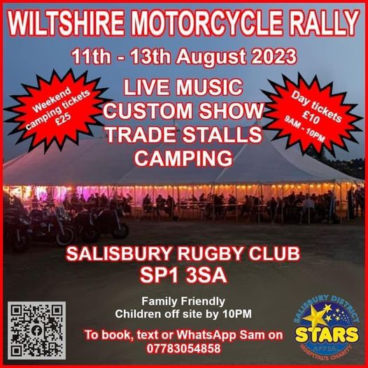 Wiltshire Motorcycle Rally: Break Cover + Triple JD