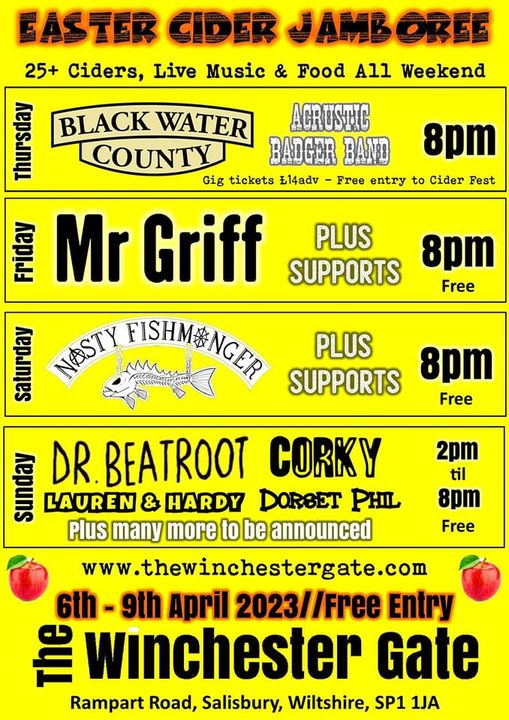 Black Water County + The Acrustic Badger Band