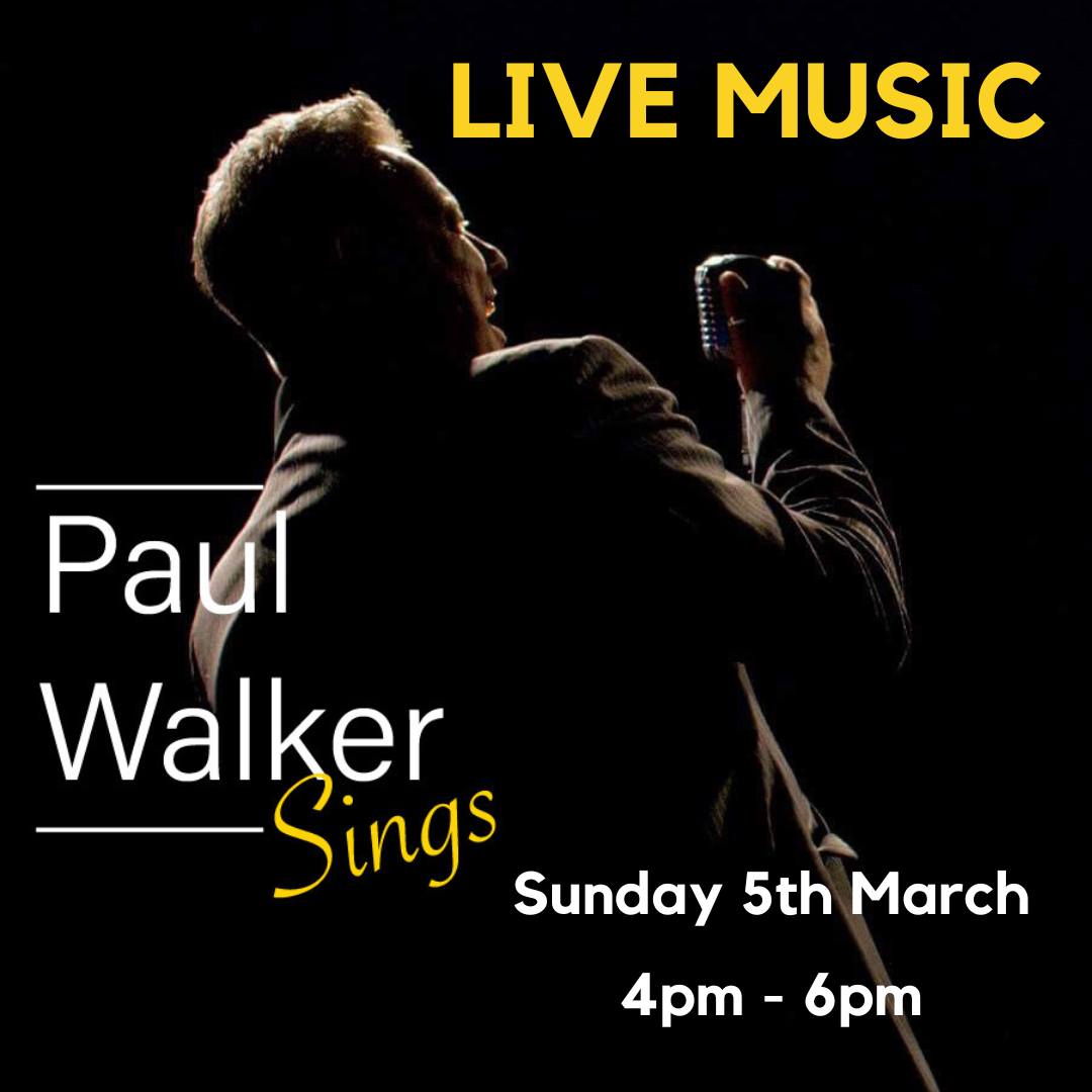 Live music: Paul Walker