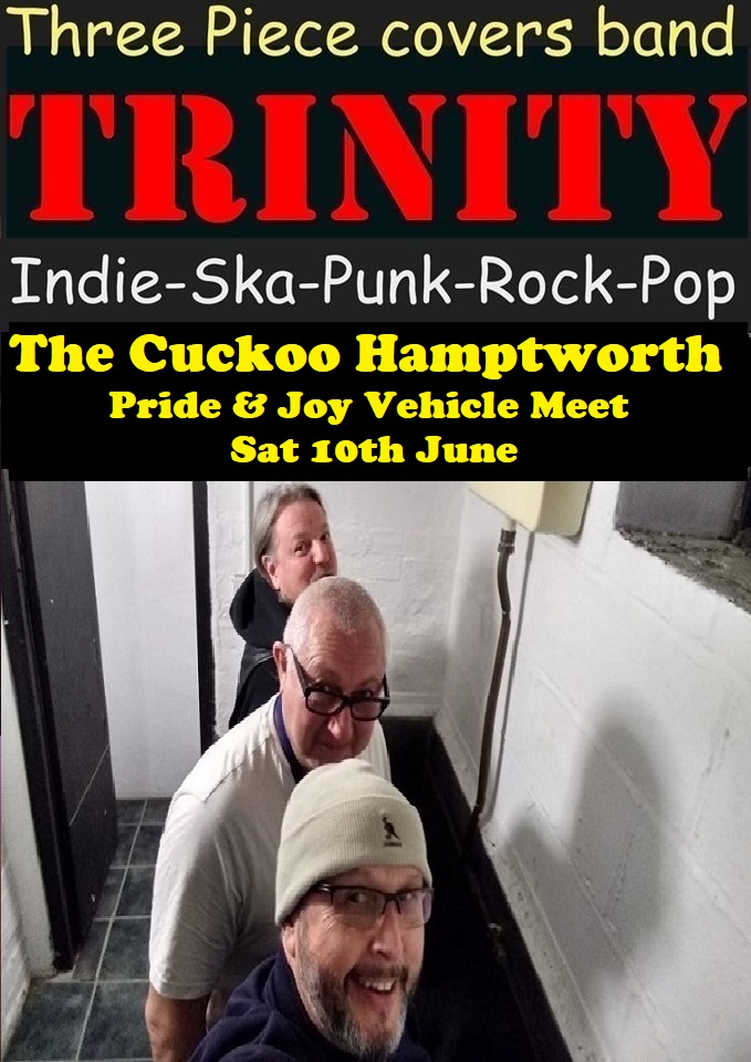Pride and Joy car and bike meet, live band TRINITY