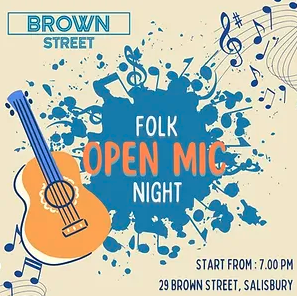 Folk Open Mic Night