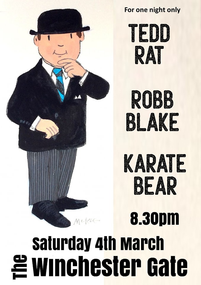 Tedd Rat + Robb Blake + Karate Bear