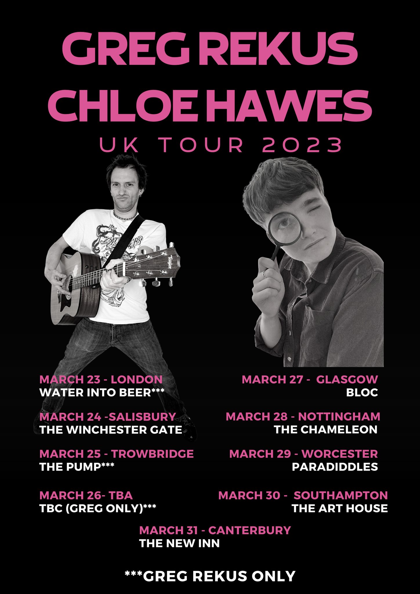 Greg Rekus + Chloe Hawes