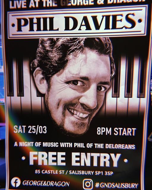 Phil Davies of the Deloreons