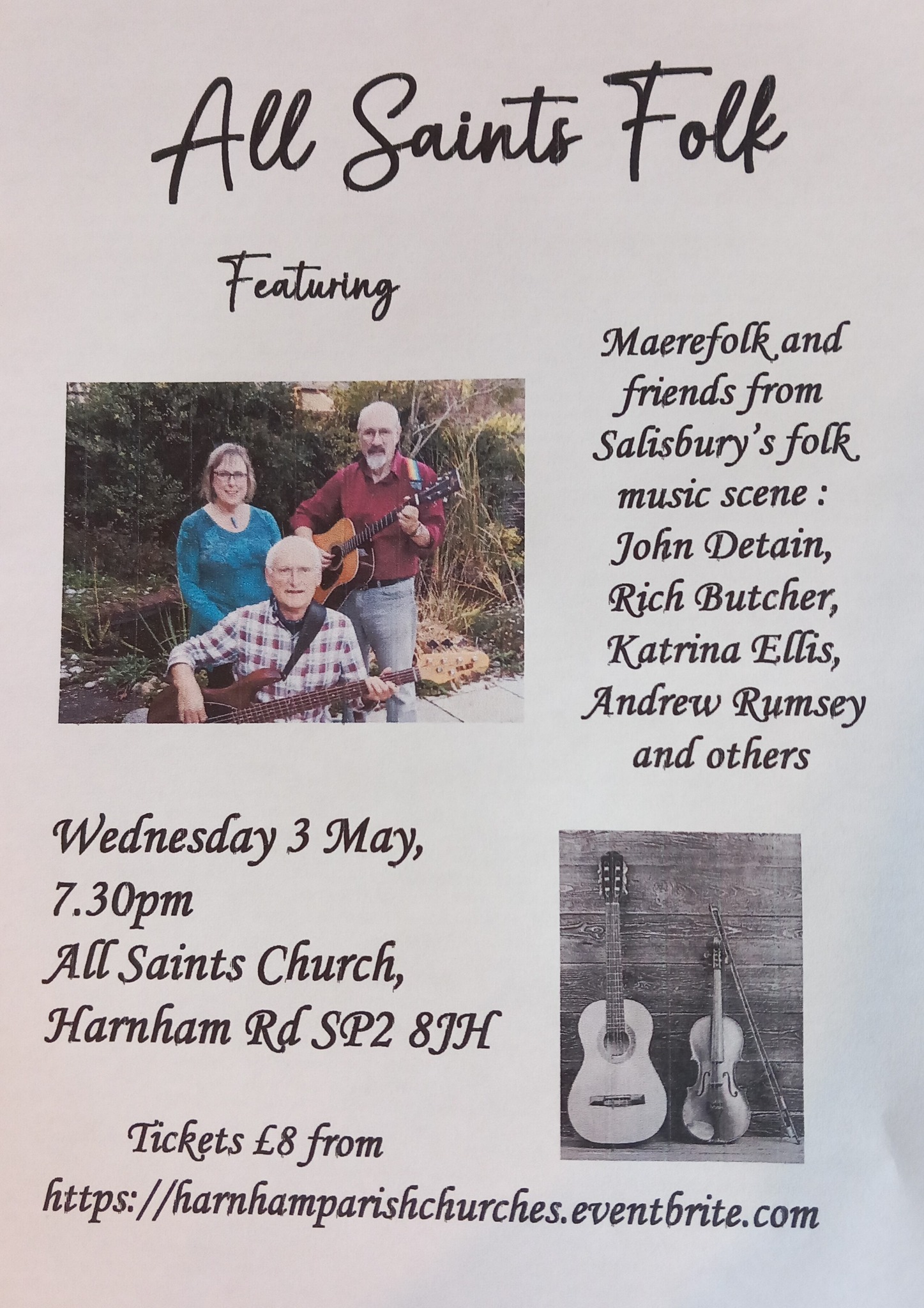 All Saints Folk: MAEREFOLK + Friends