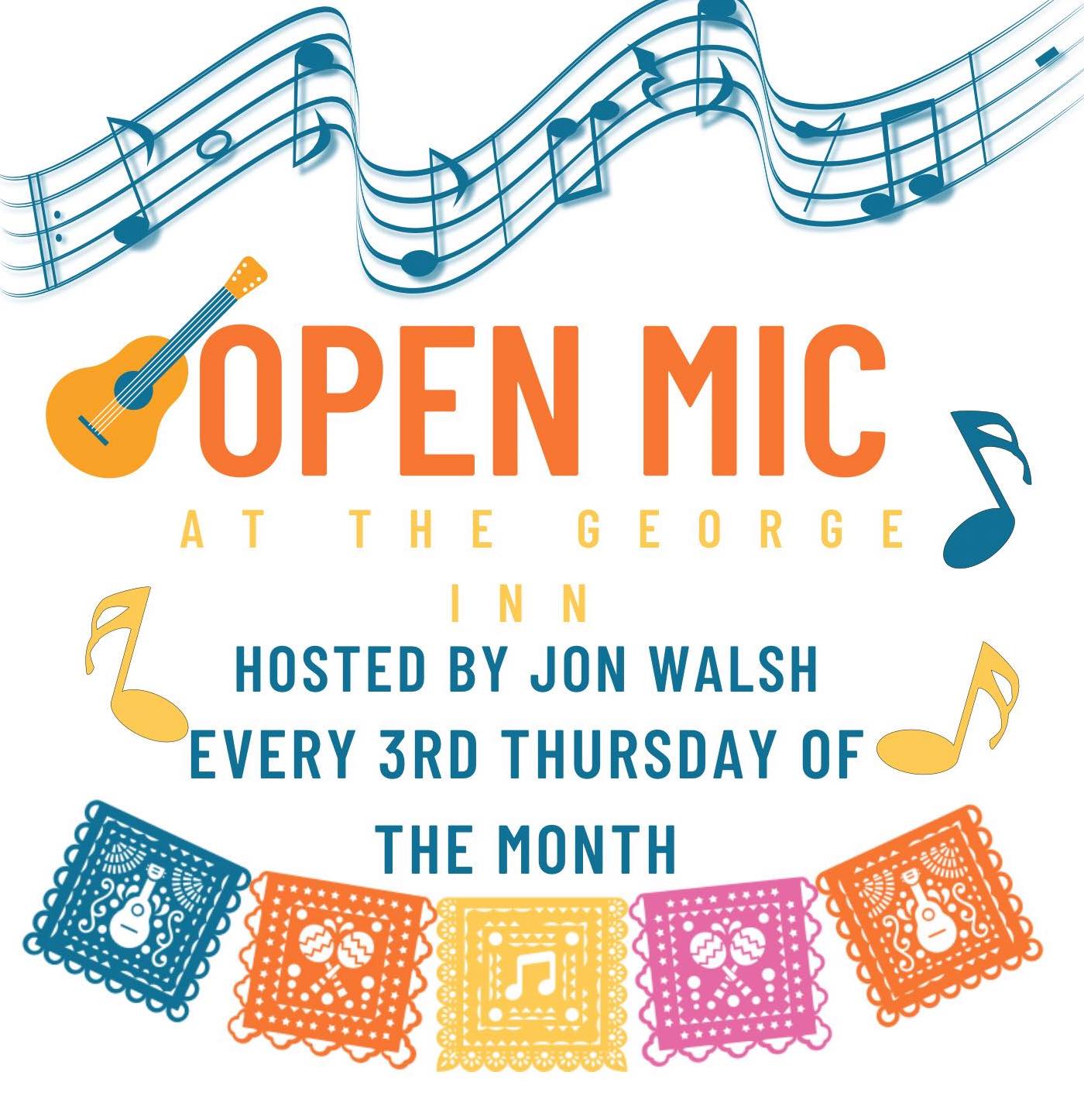 ACOUSTIC OPEN MIC SESSION at The George, Middle Wallop
