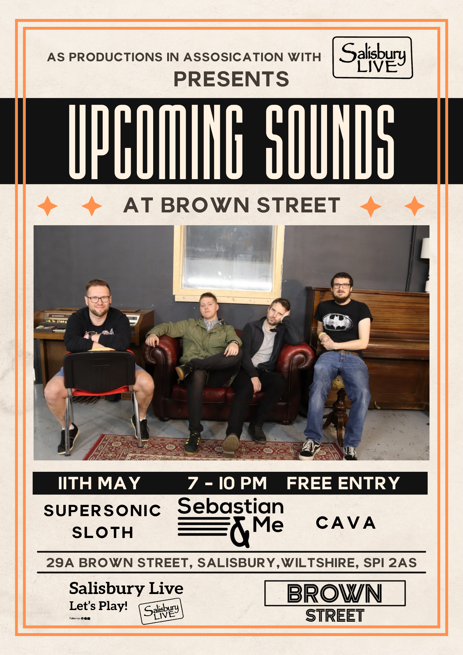 Upcoming Sounds at Brown Street