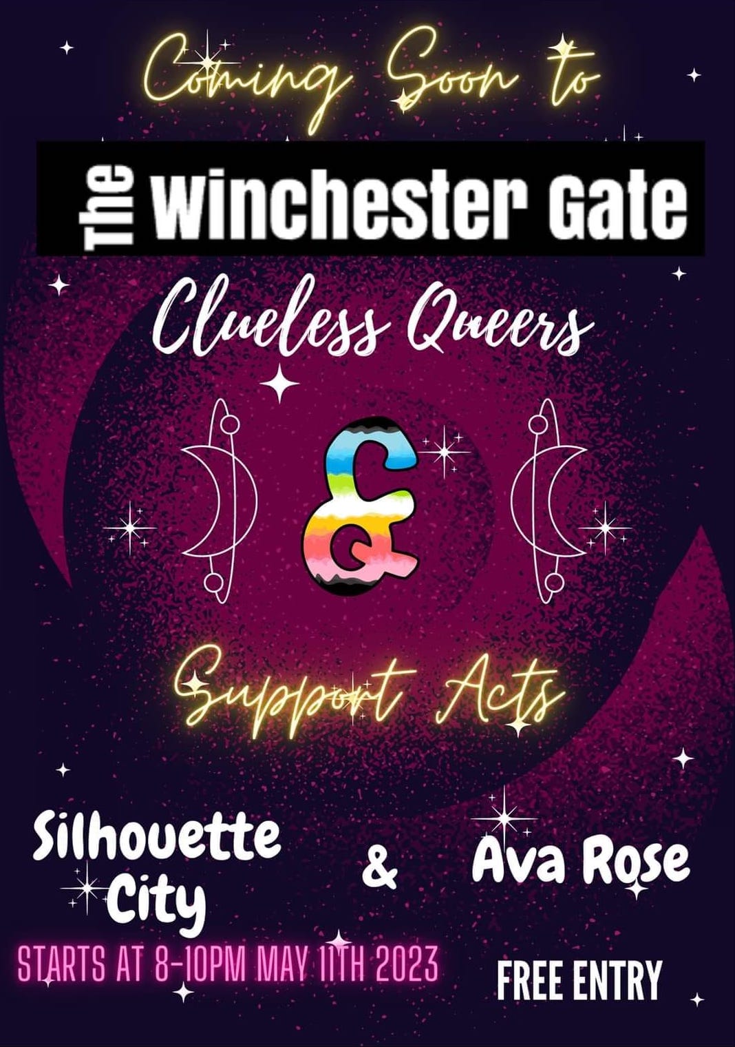 Clueless Queers + Silhouette City + Ava Rose