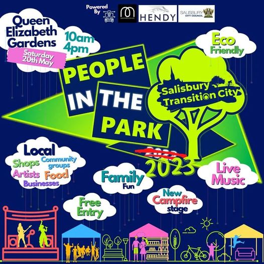 People in the Park with live music across 2 stages: Joe Burke + Maerefolk + Becca Maule + Echobirds + The Elastic Uke Band + The Swish Trashion Show + Ukulele Vagabond + Ribble + The Evolution Choir