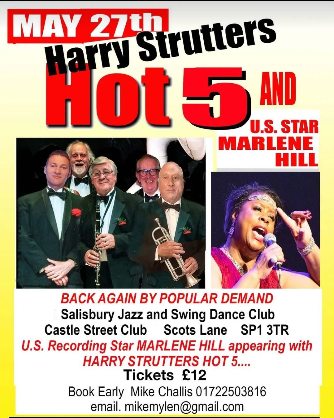 Harry Strutter's Hot 5 & Marlene Hill