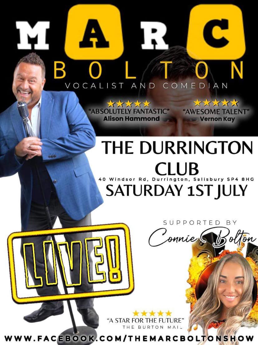 Comedy and Music: Marc Bolton & Connie Bolton