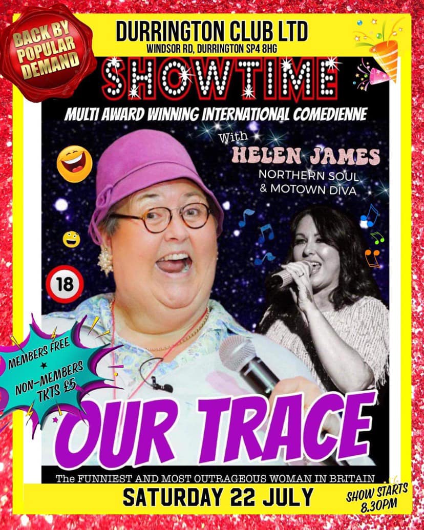 Comedy and Music: OUR TRACE + Helen James