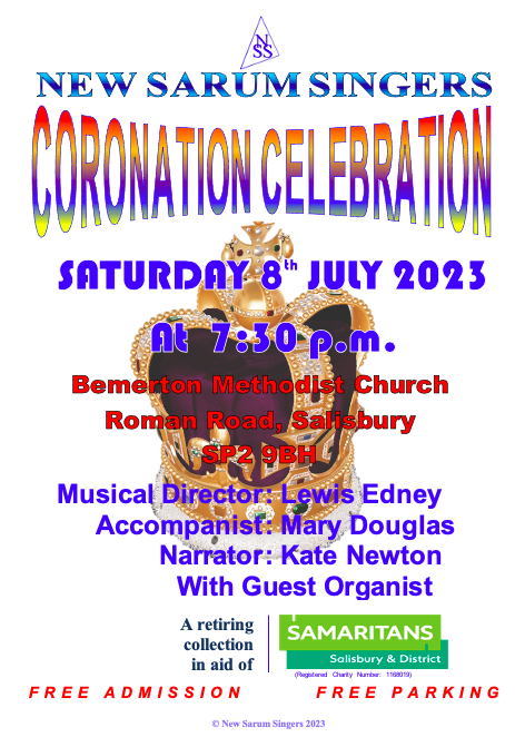 New Sarum Singers Coronation Celebration Concert