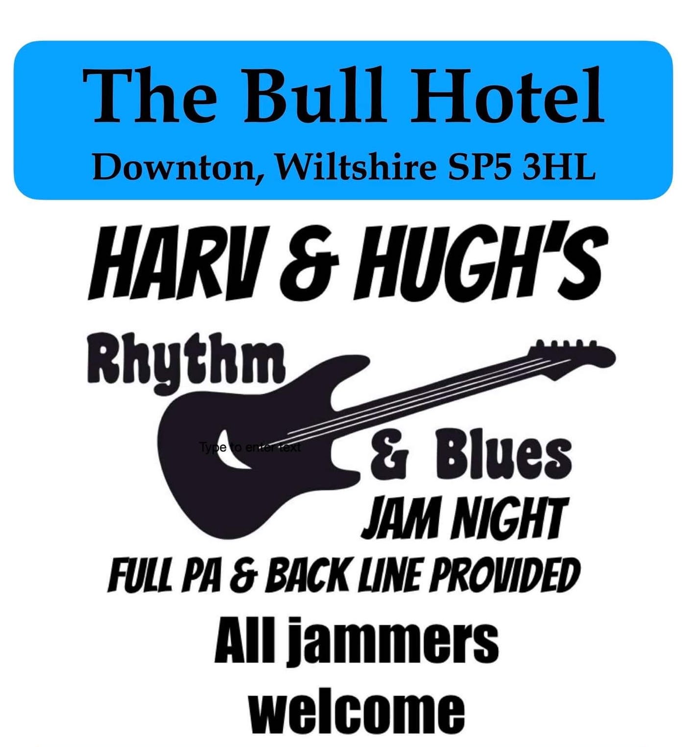 Harv & Hugh's Rhythm & Blues Jam Night