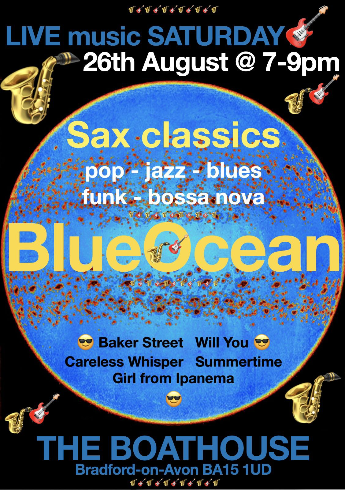 Live music with Blue Ocean
