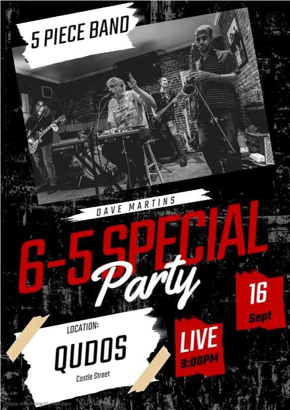 Dave Martin's 6-5 Special Party