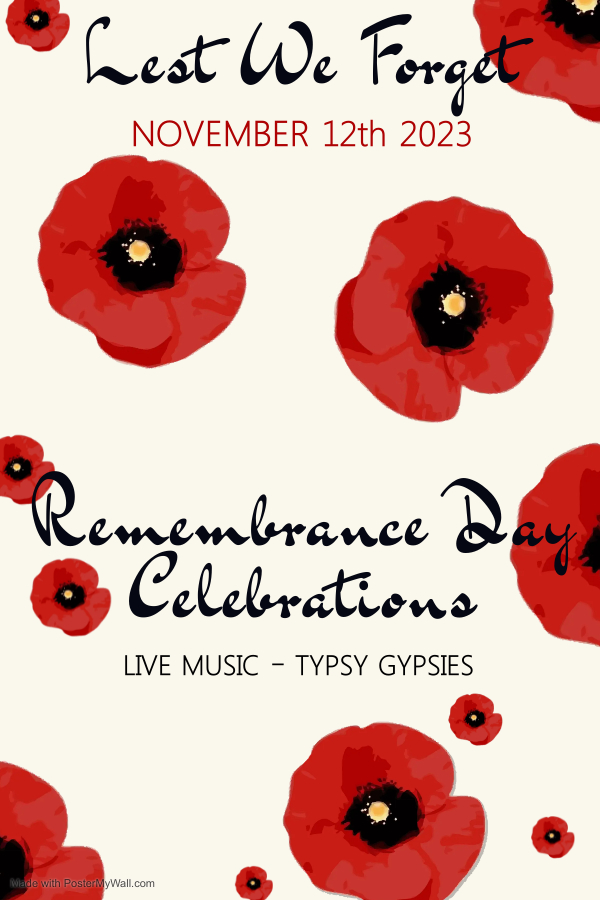 Remembrance Sunday - The Tipsy Gypsies