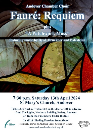 Andover Chamber Choir: Faure Requiem & Patchwork Mass