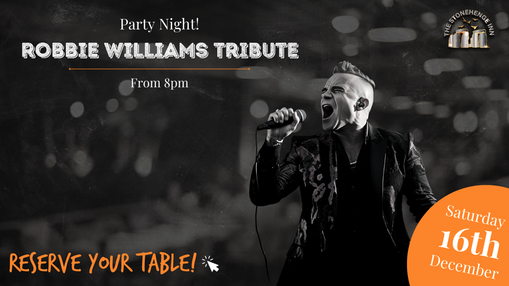 Robbie Williams Party Night