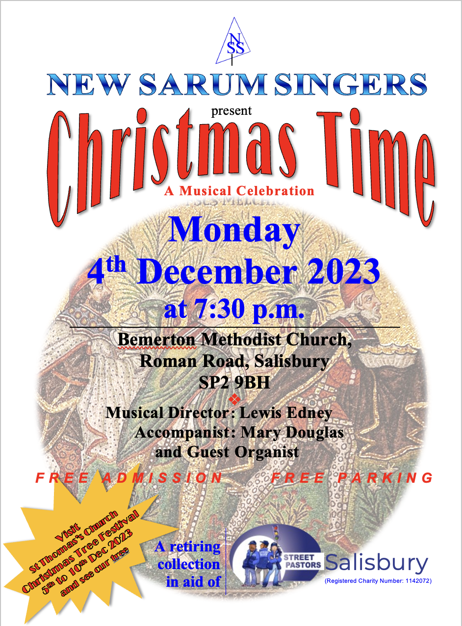 New Sarum Singers Christmas Time Concert