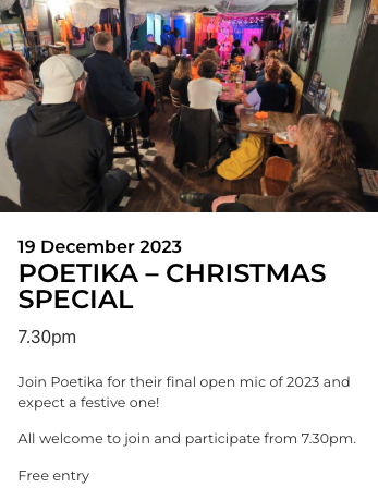 POETIKA CHRISTMAS SPECIAL