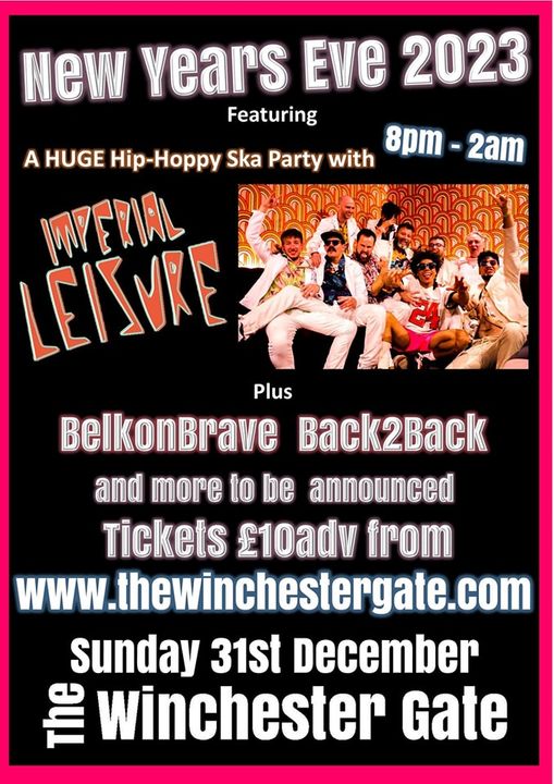 NEW YEARS EVE – IMPERIAL LEISURE