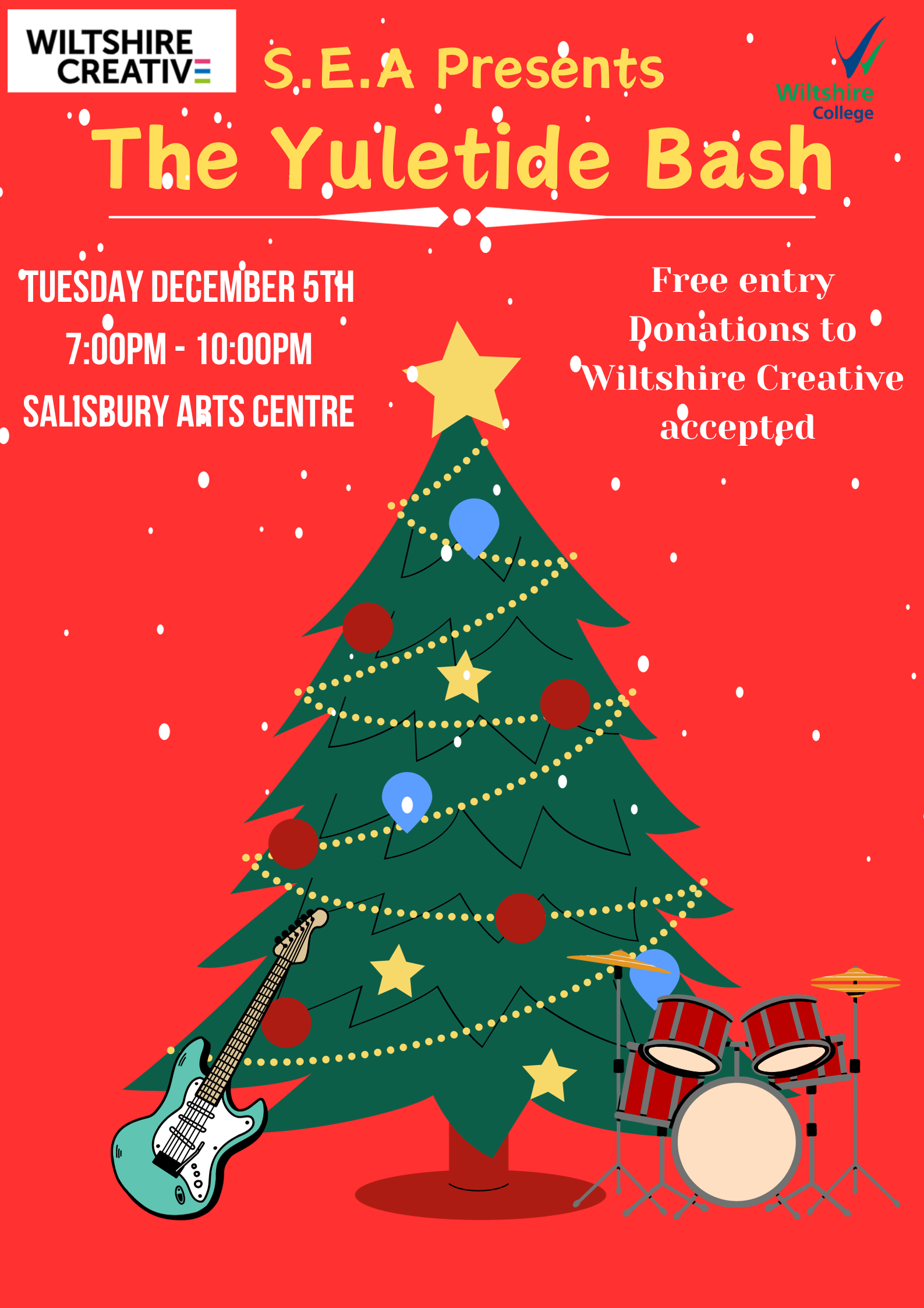 Salisbury Emerging Artists (S.E.A.) presents: THE YULETIDE BASH