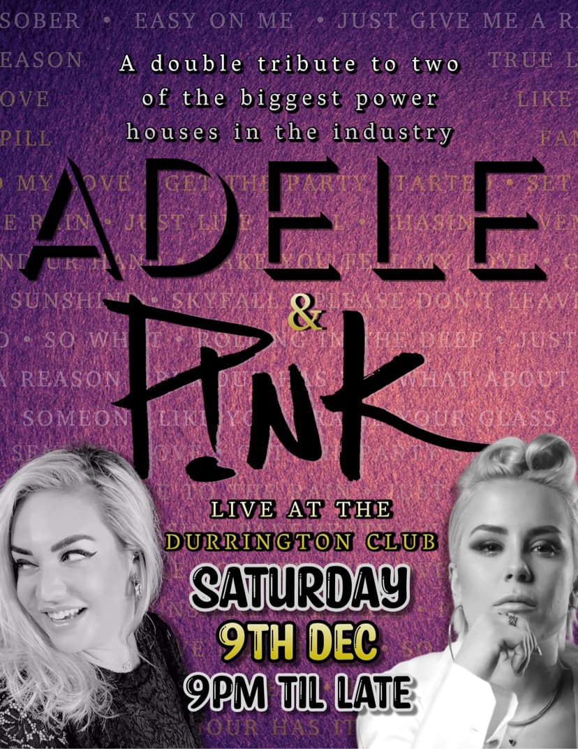 Pink & Adele Tribute