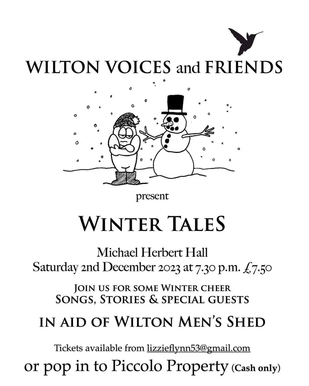 Wilton Voices and Friends present WINTER TALES