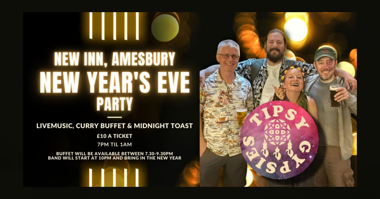 New Year's Eve party: The Tipsy Gypsies