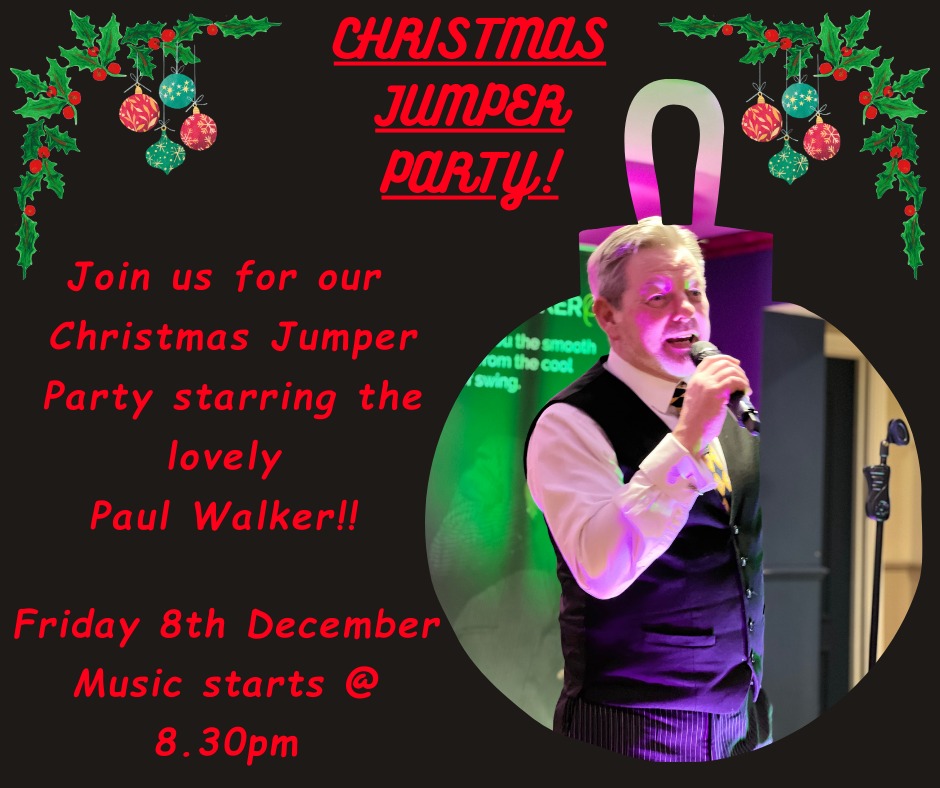 Christmas Jumper Party with PAUL WALKER