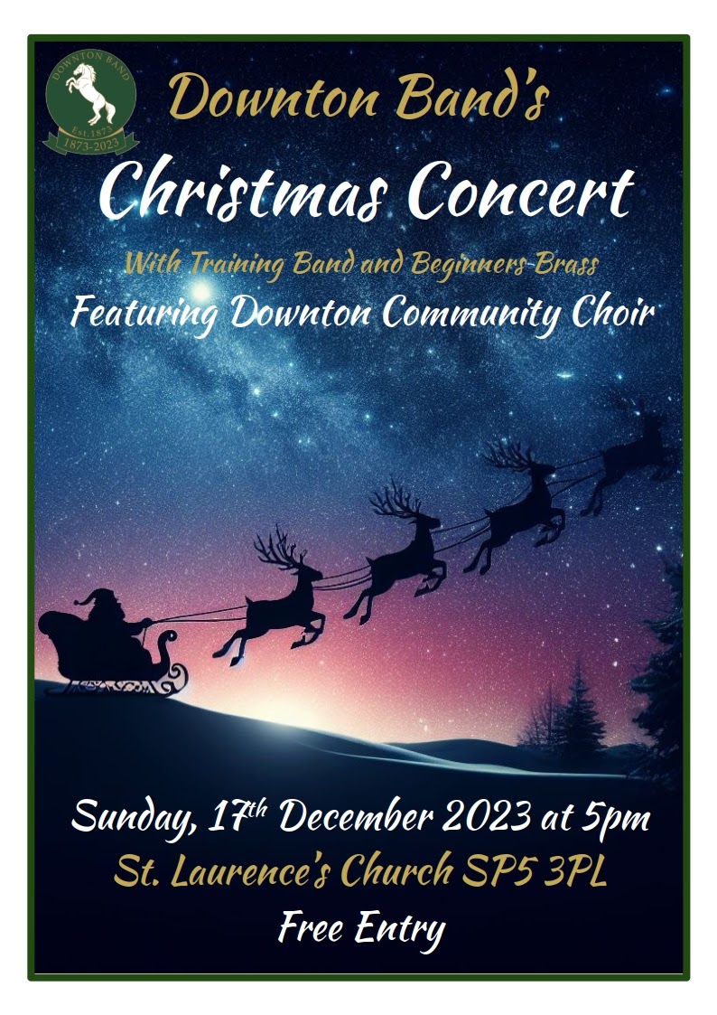 Downton Band's Christmas Concert with Downton Community Choir