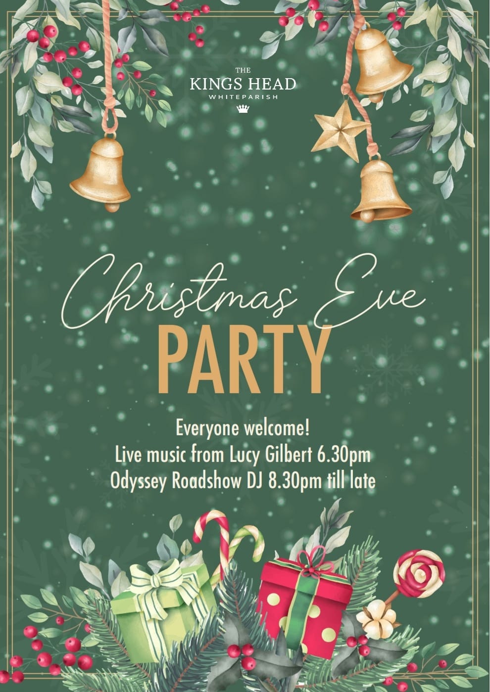 Christmas Eve Party with Lucy Gilbert + Odyssey Roadshow DJ