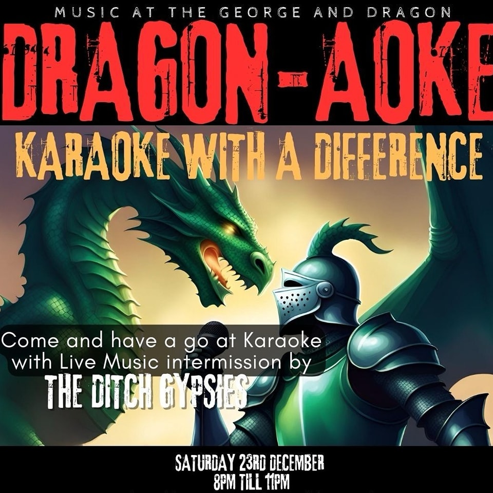 Dragon-aoke with live music from THE DITCH GYPSIES