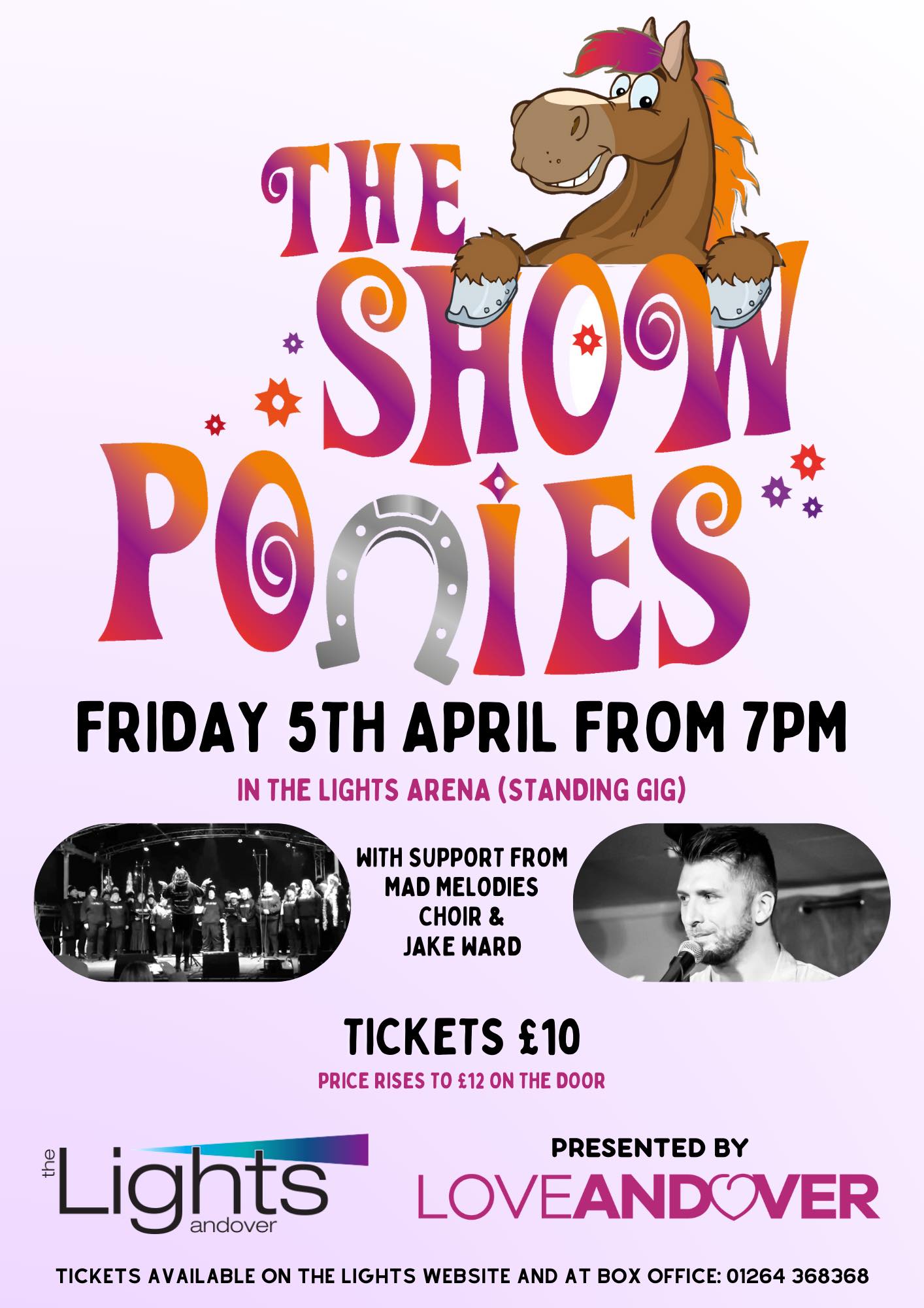 The ShowPonies + Mad Melodies Choir + Jake Ward
