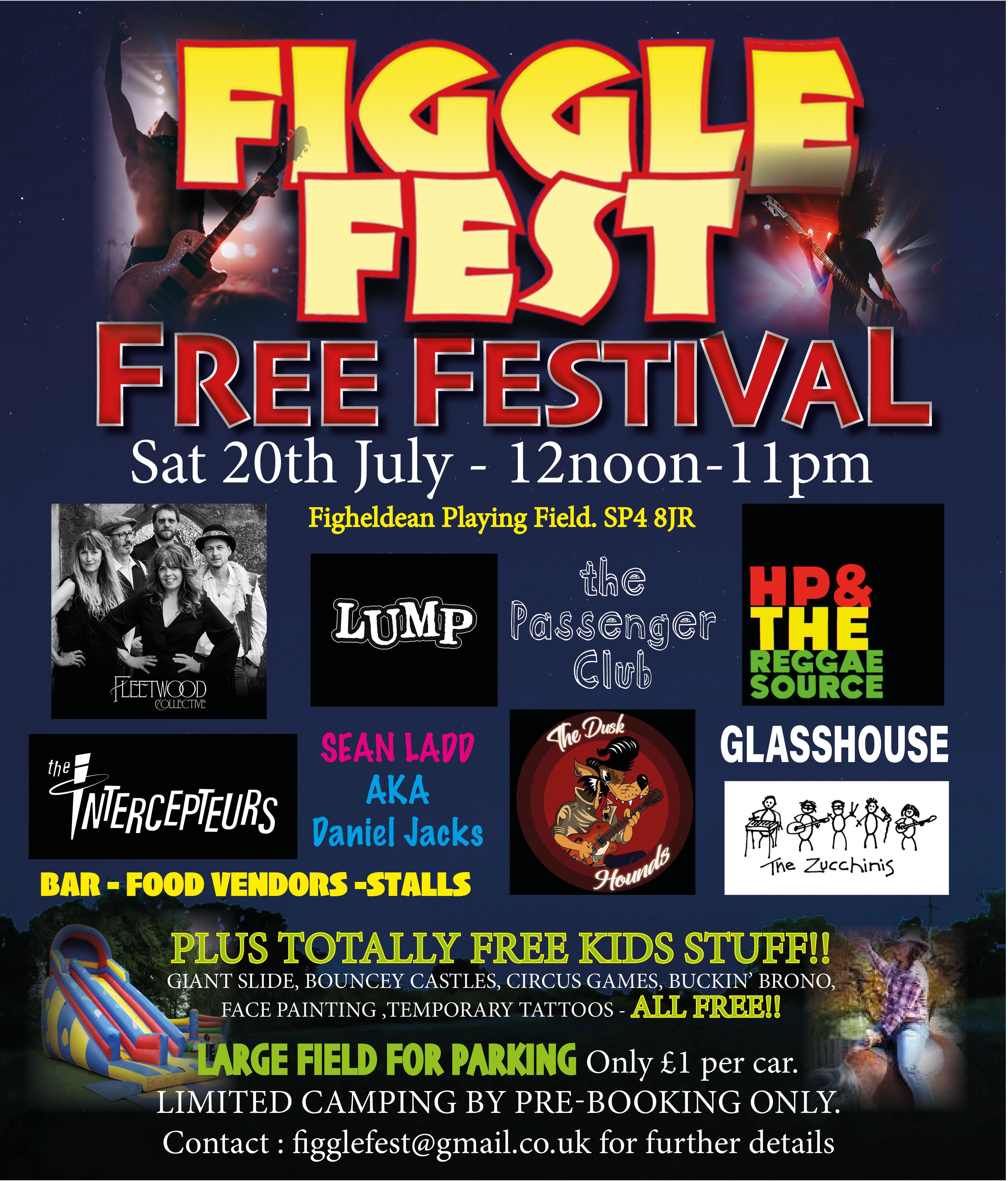 Figgle Fest - Fleetwood Collective + The Intercepteurs + HP &amp; The Reggae Source + Passenger Club + LUMP + The Zucchinis + Glasshouse