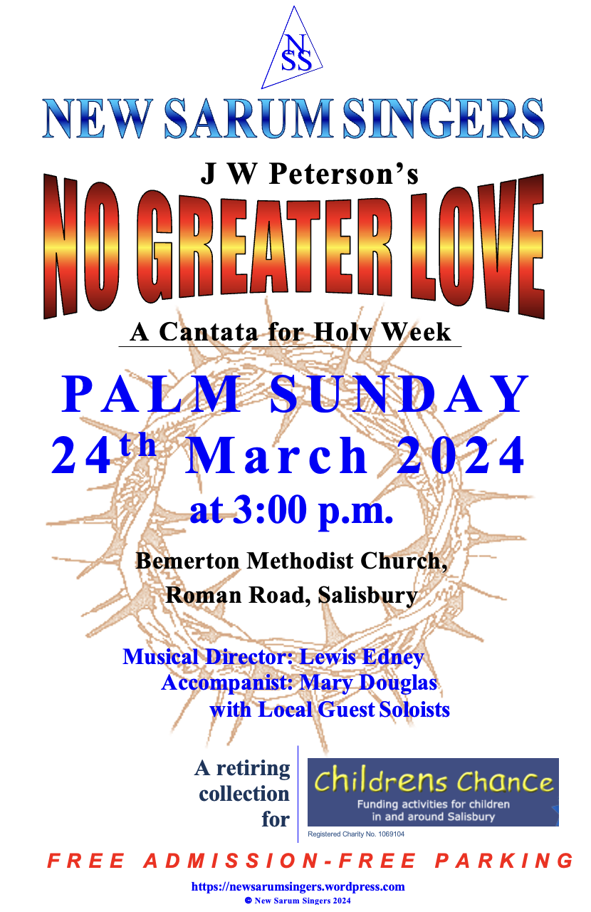New Sarum Singers - Palm Sunday Concert