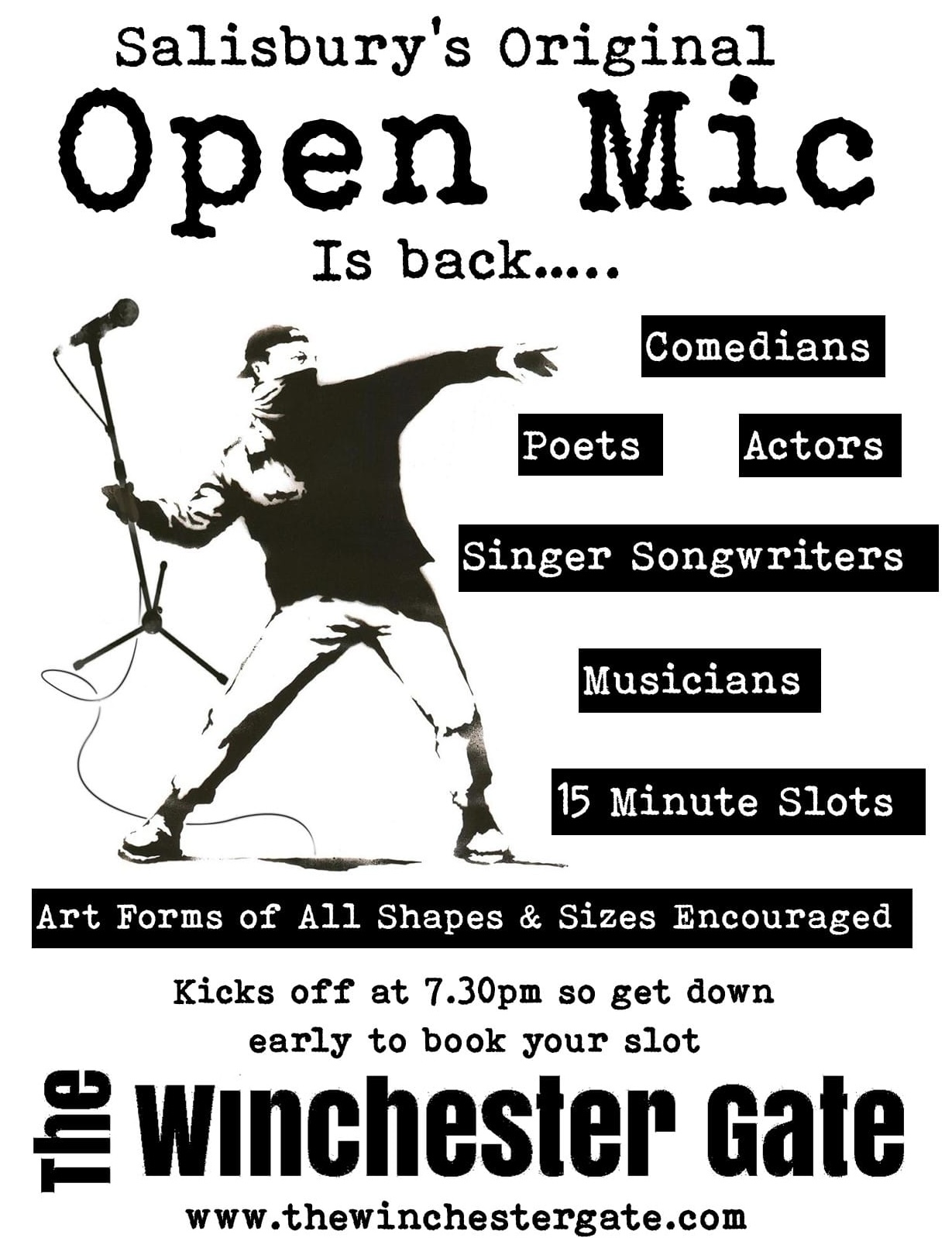 SALISBURY OPEN MIC