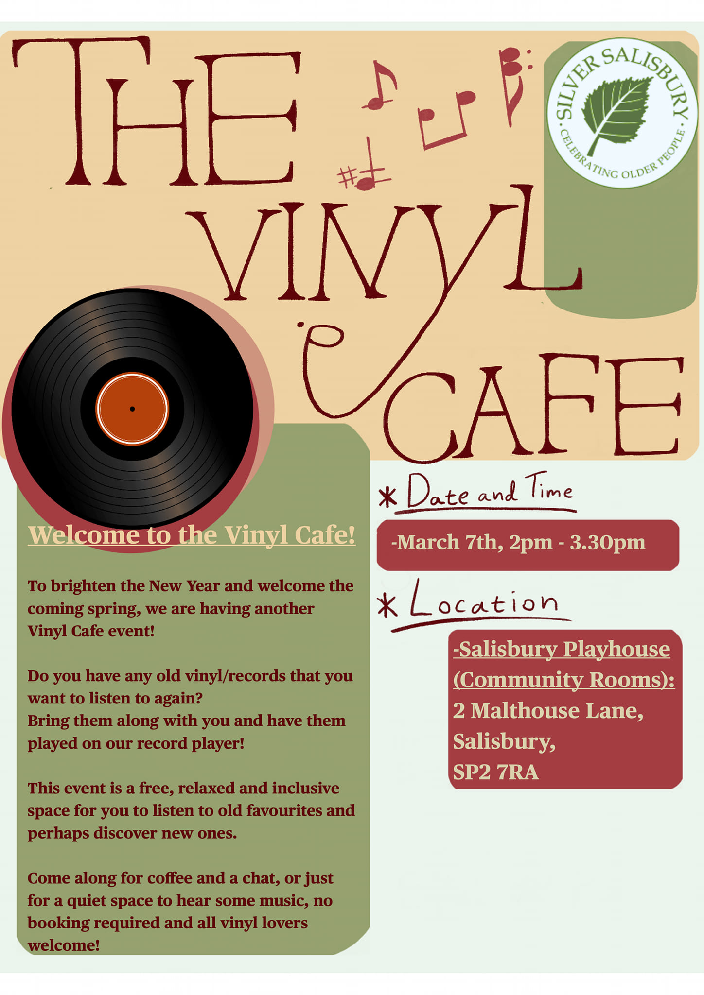 Silver Salisbury: The Vinyl Cafe