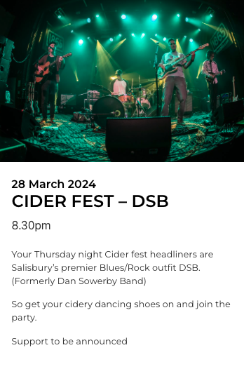 EASTER CIDER FEST - DSB + Nia Nichols