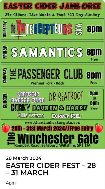 EASTER CIDER FEST - SAMANTICS