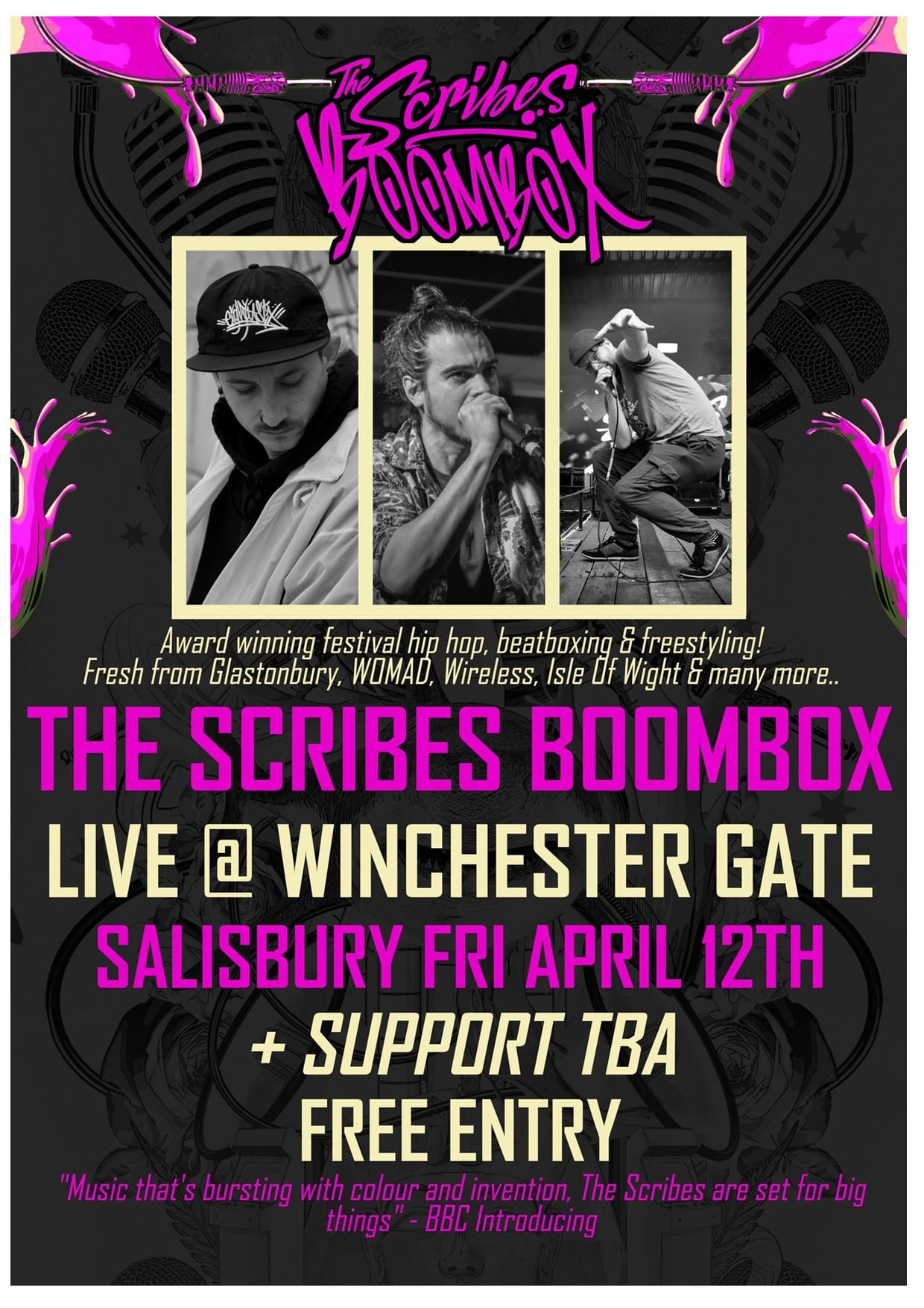 THE SCRIBES – BOOMBOX