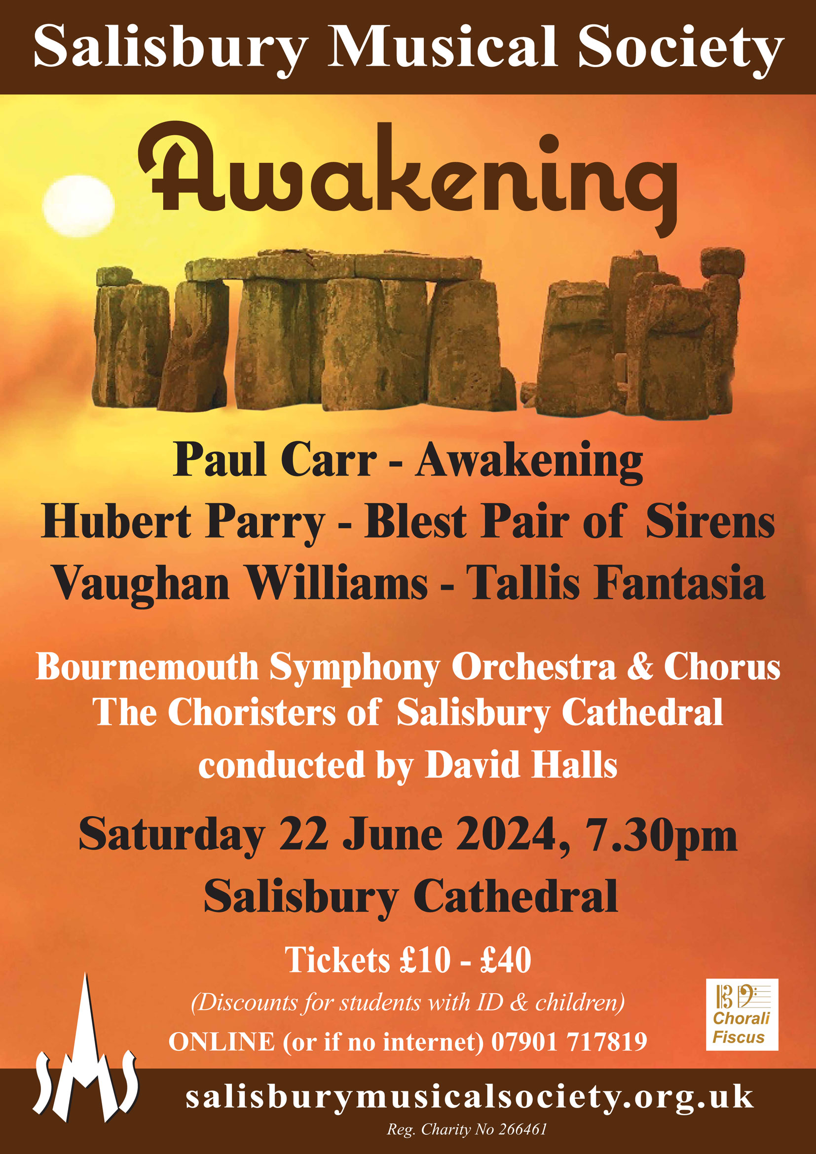 Salisbury Musical Society with Bournemouth Symphony Orchestra and Chorus