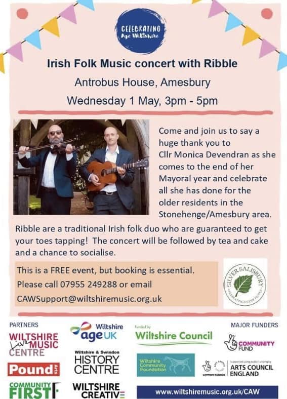 Irish Folk Music Concert with Ribble
