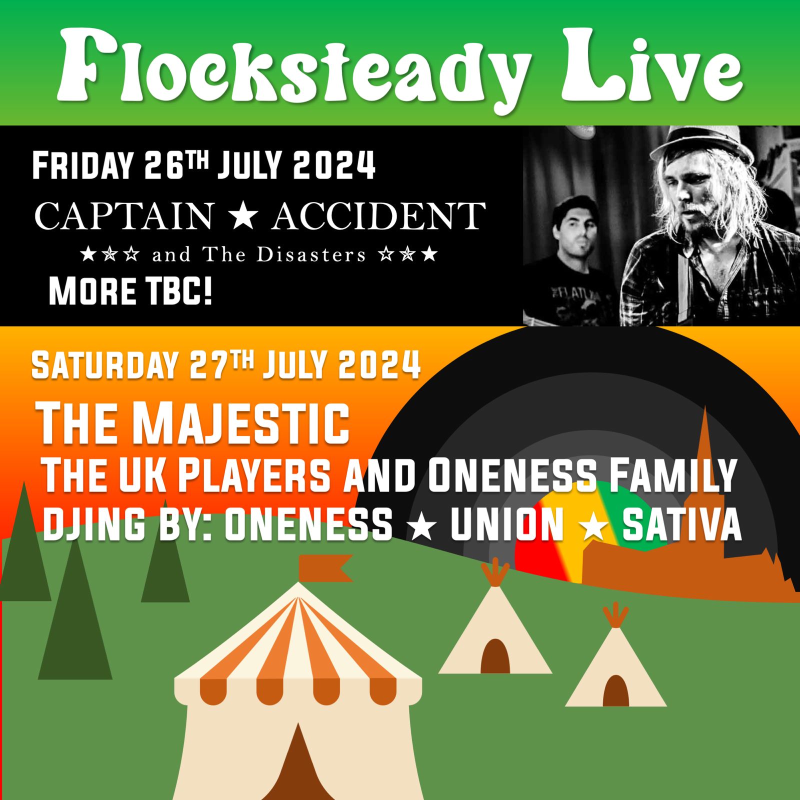 Flocksteady Live: Captain Accident and The Disasters