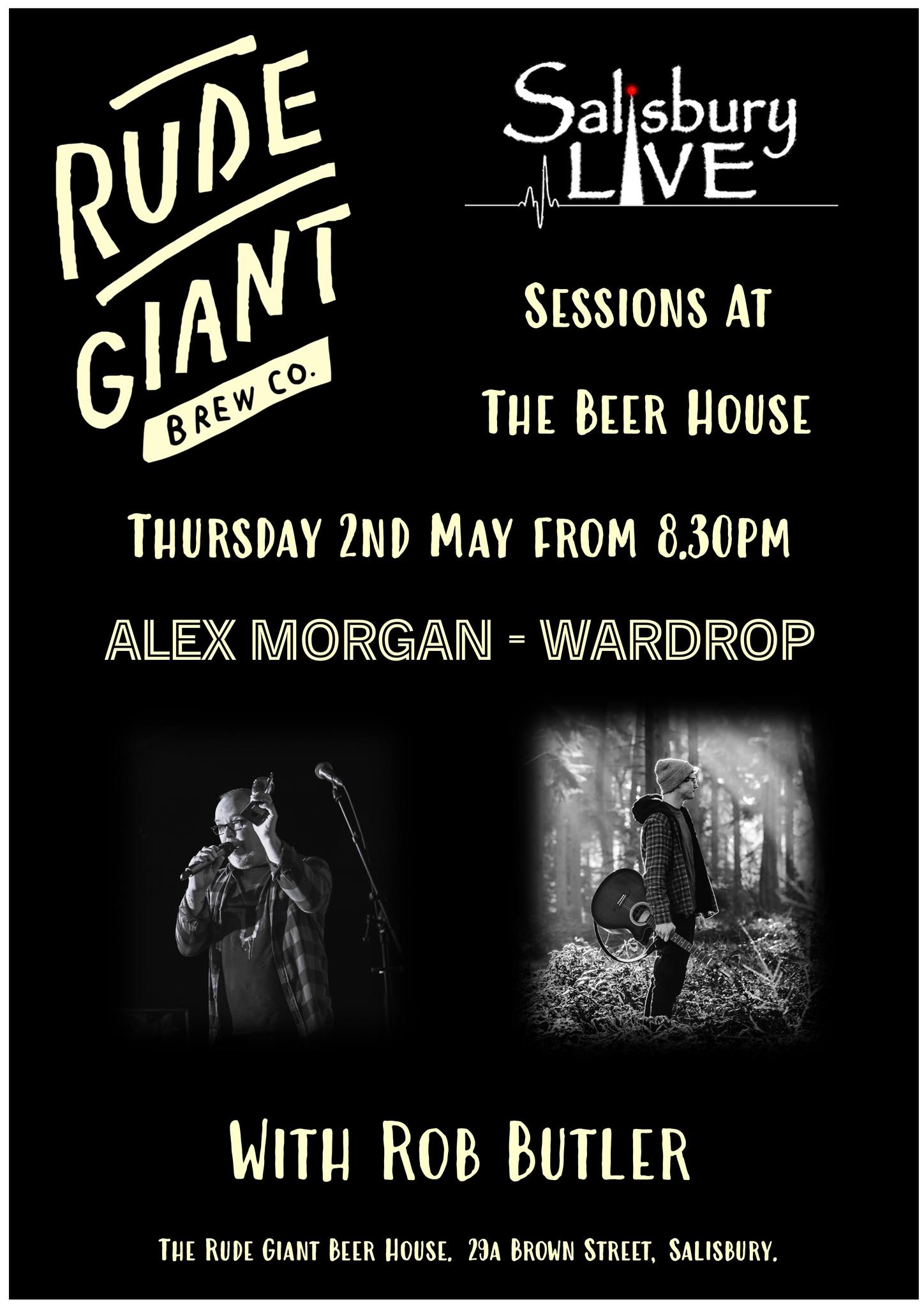 Salisbury Live Session: Alex Morgan-Wardrop + Rob Butler
